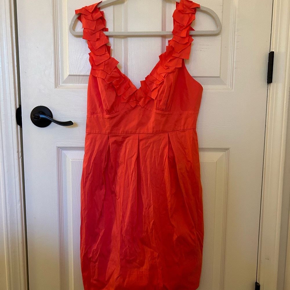 BCBG Coral Sleeveless Dress